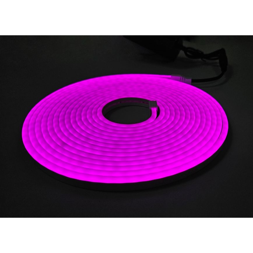 LED fleksibilna traka NEON LED/10W/230V 5 m IP65 ljubičasta