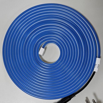 LED fleksibilna traka NEON LED/10W/230V 5 m IP65 plava