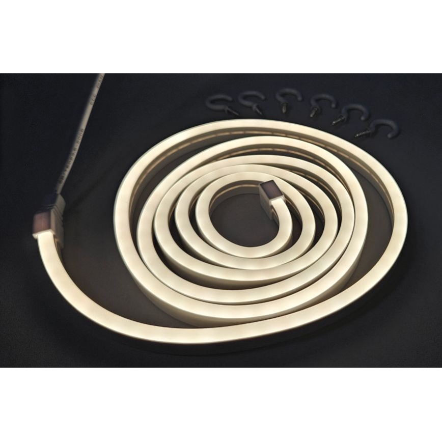 LED fleksibilna traka NEON LED/5V USB, 1,8 m, bela