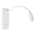 LED fleksibilna zidna lampica sa USB BASE LED/8W+LED/2W/230V bela