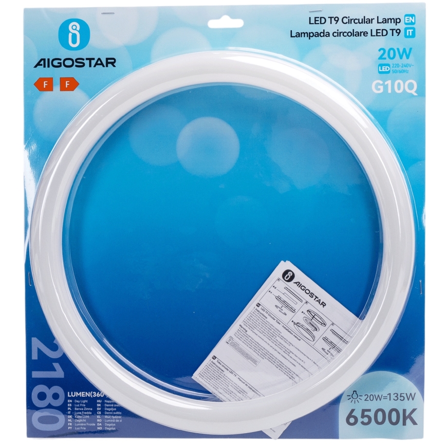 LED fluorescentna cev G10q/20W/230V 6500K - Aigostar