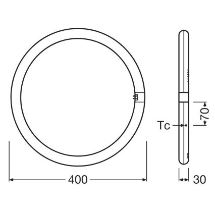 LED fluorescentna cev G10q/24W/230V 4000K - Osram