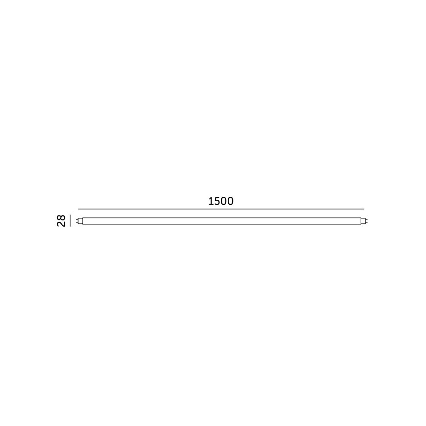 LED fluorescentna cev T8 G13/22W/230V 4000K 150 cm