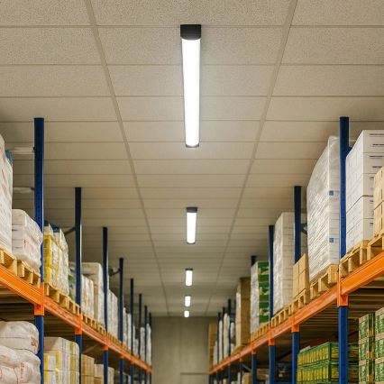 LED fluorescentna svetiljka LED/18W/230V 4000K 60 cm crna