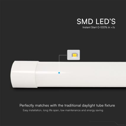 LED fluorescentna svetiljka LED/50W/230V 3000/4000/6500K 146 cm