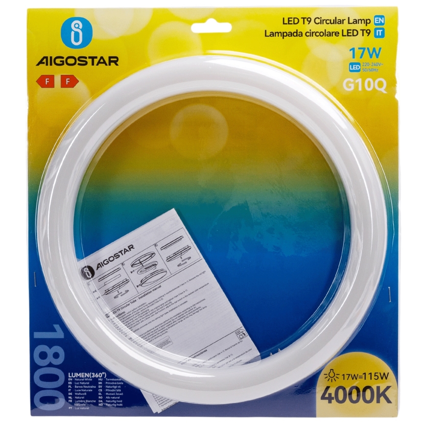 LED fluorescentna trubica G10q/17W/230V 4000K - Aigostar