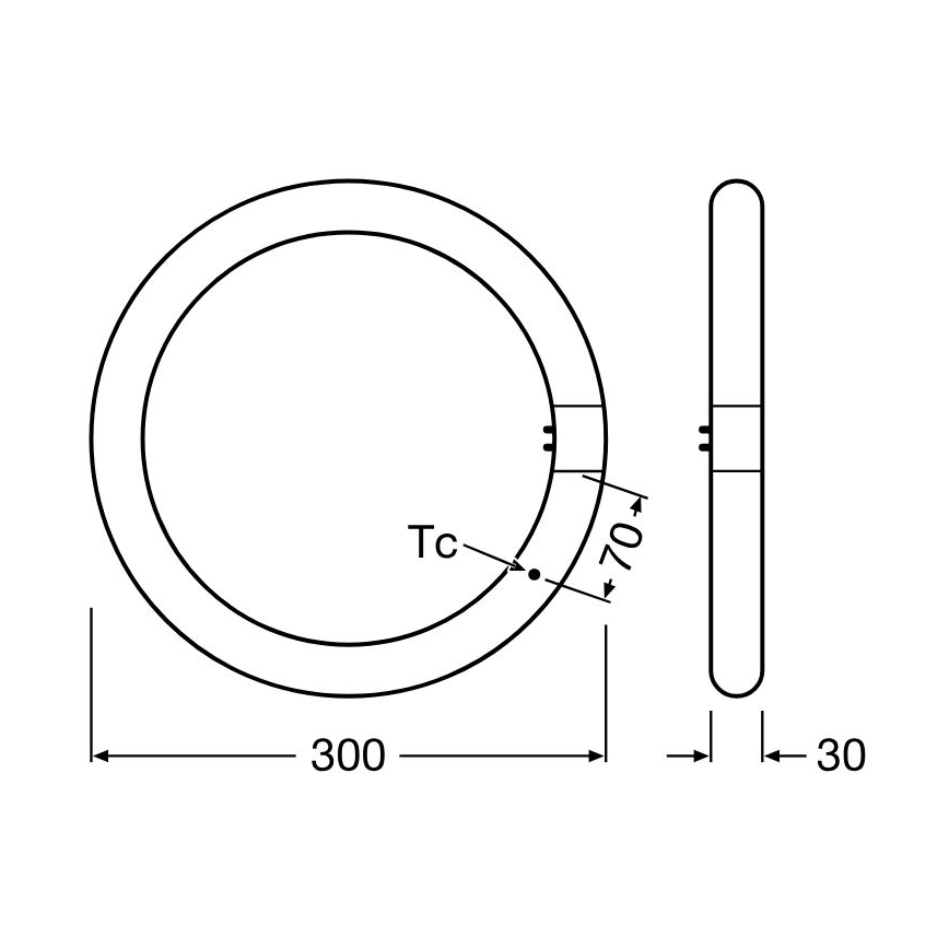 LED fluorescentna trubica G10q/18,3W/230V 6500K - Osram