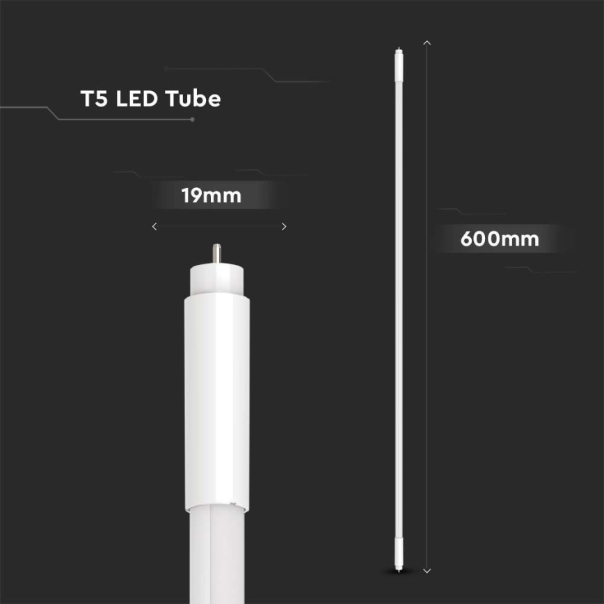 LED fluorescentna trubica T5 G5/8W/230V 6500K 60 cm