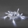 LED girlanda 20xLED/2xAA 3,35m hladno-bela