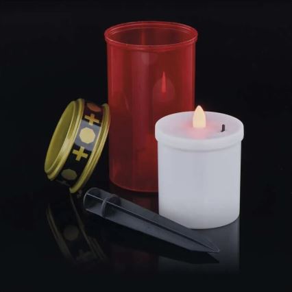 LED grobljska sveća LED/2xAA IP44