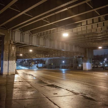 LED industrijska High Bay svetiljka/100W/230V 3000/4000/6500K IP65 prečnik 23,5 cm