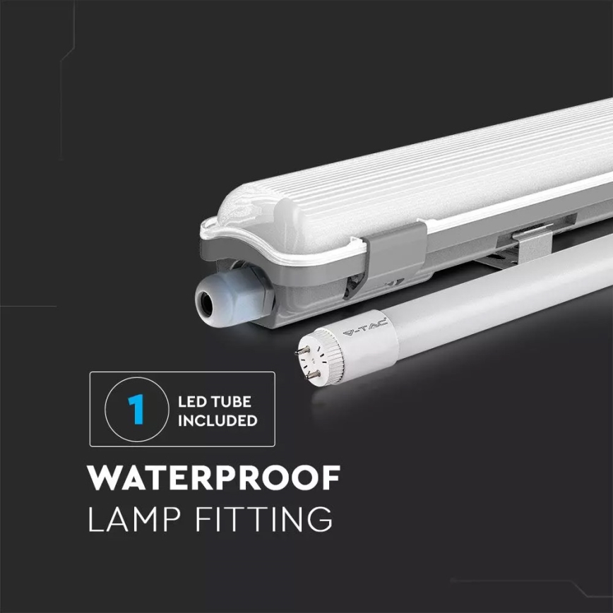 LED industrijsko fluorescentno svetlo LED/22W/230V 6400K 150cm IP65