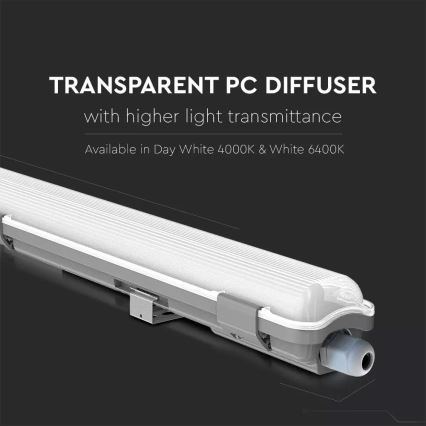LED industrijsko fluorescentno svetlo LED/22W/230V 6400K 150cm IP65
