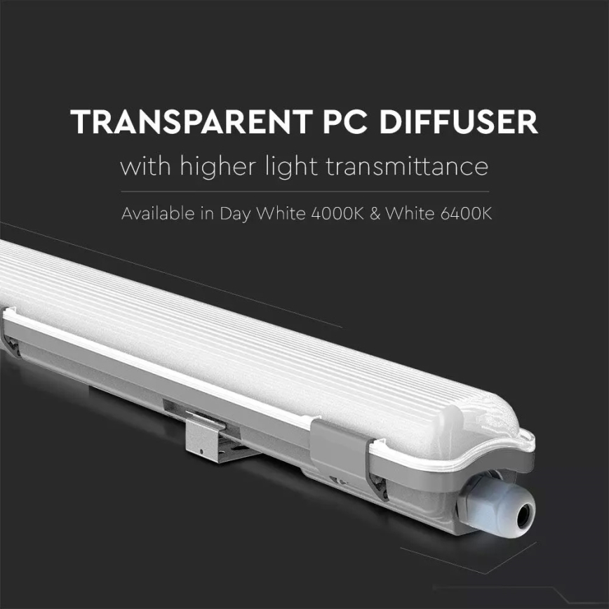 LED industrijsko fluorescentno svetlo LED/22W/230V 6400K 150cm IP65