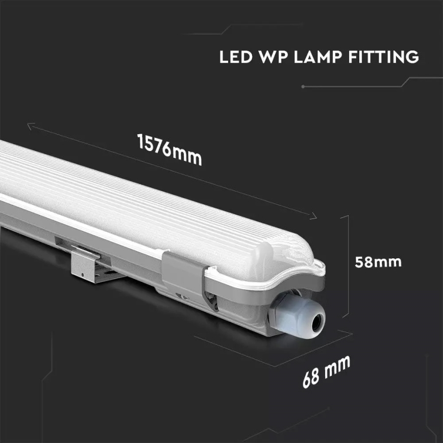 LED industrijsko fluorescentno svetlo LED/22W/230V 6400K 150cm IP65