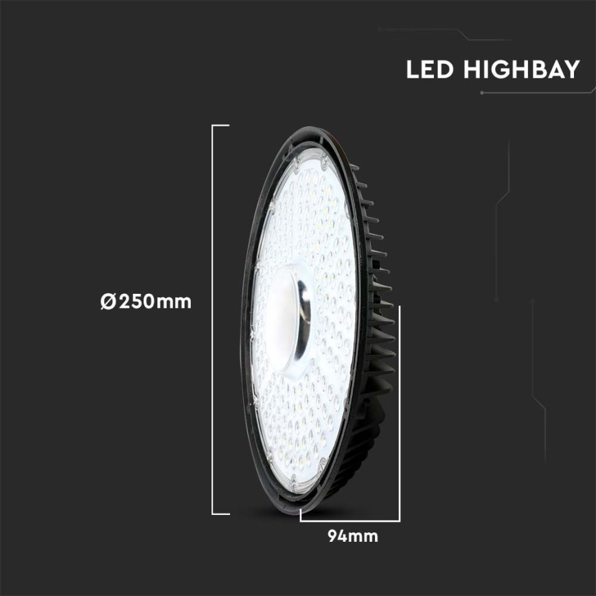 LED Industrijsko svetlo High Bay LED/100W/230V 4000K IP65