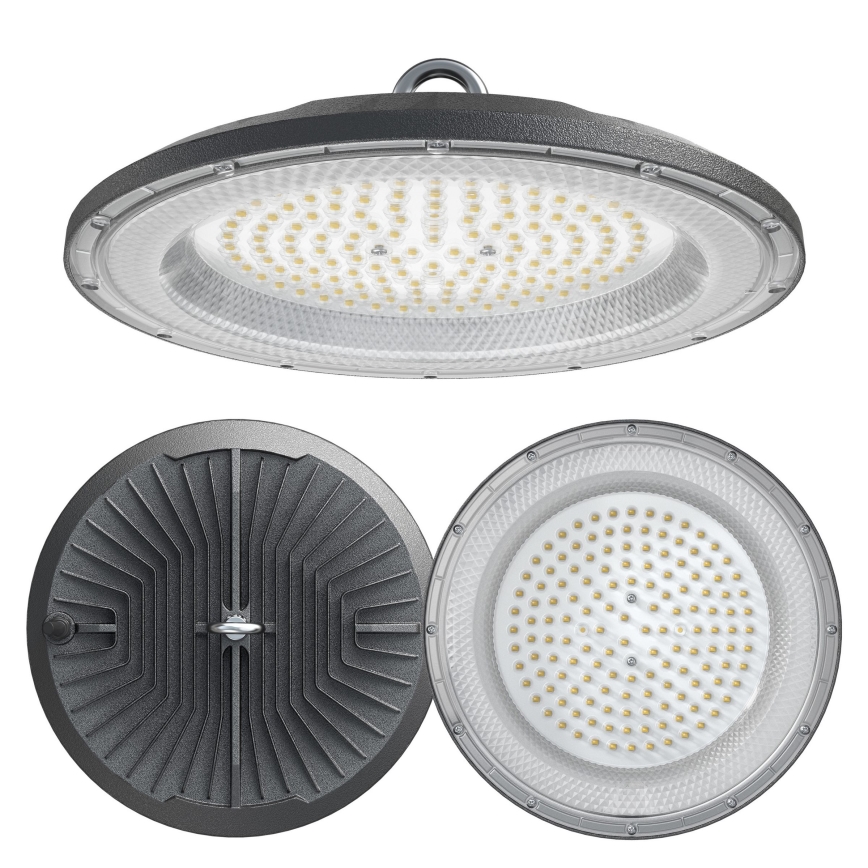 LED industrijsko tehničko svetlo HIGHBAY LED/200W/230V 4500K IP65 siva