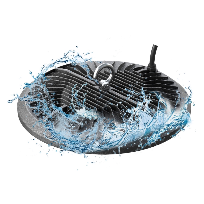 LED industrijsko tehničko svetlo HIGHBAY LED/200W/230V 4500K IP65 siva