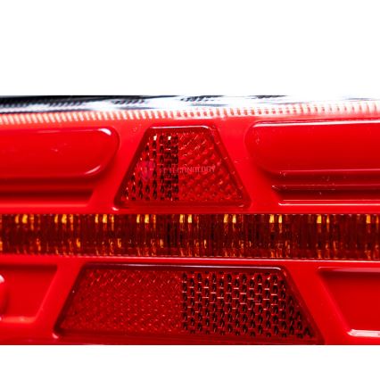 LED kombinovano svetlo sa dinamičkim pokazivačem pravca LED/10-30V IP67, levo