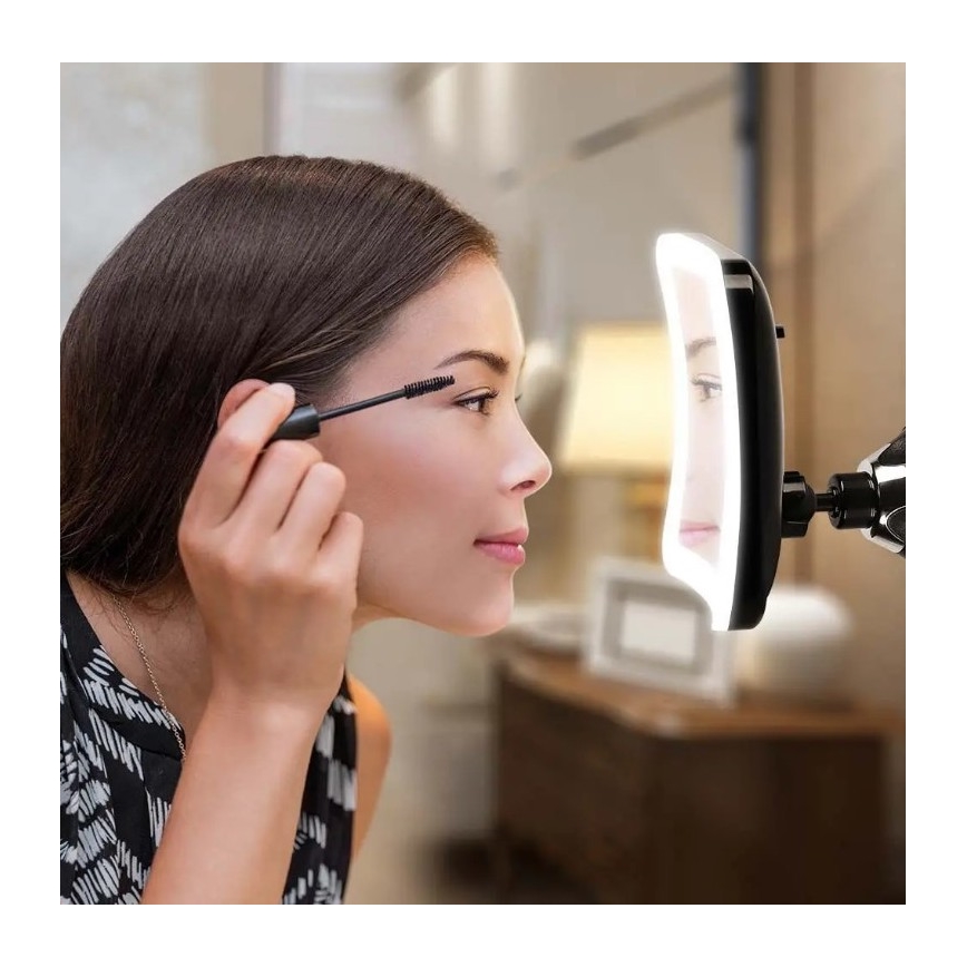 LED Kozmetičko ogledalo LED/3,2W/4,5V 3xAA IP44