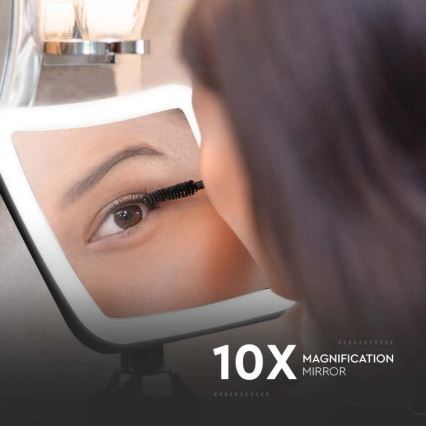 LED Kozmetičko ogledalo LED/3,2W/4,5V 3xAA IP44