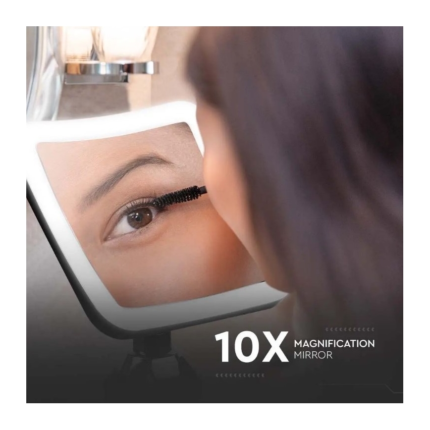 LED Kozmetičko ogledalo LED/3,2W/4,5V 3xAA IP44