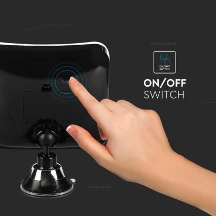 LED Kozmetičko ogledalo LED/3,2W/4,5V 3xAA IP44