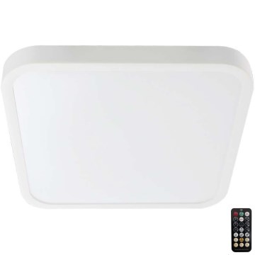 LED kupaonsko plafonsko svetlo sa senzorom LED/36W/230V 4000K IP44 42x42 cm belo + daljinski upravljač
