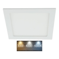 LED Kupatilska ugradna plafonska svetiljka LED/24W/230V 3000/4000/6000K IP44