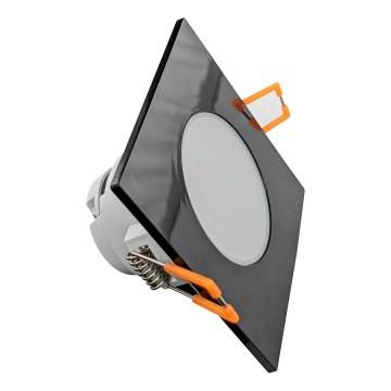 LED kupatilska ugradna svetiljka BONO LED/5W/230V 3000K IP65 crna