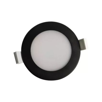 LED kupatilska ugradna svetiljka LED/7W/230V 4000K crna IP44