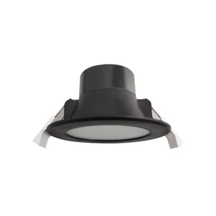 LED kupatilska ugradna svetiljka LED/7W/230V 4000K crna IP44