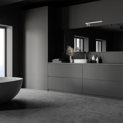 LED kupatilska zidna svetiljka SHINE LED/11W/230V 45 cm IP44 polirani hrom