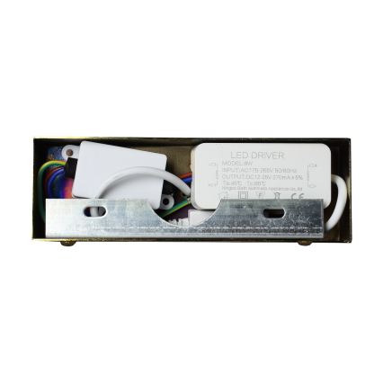LED osvetljenje za kupatilsko ogledalo KLIMT LED/8W/230V 3000/4000/6000K 40 cm IP44 zlatna