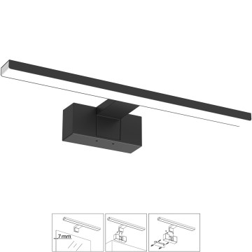 LED kupatilsko osvetljenje za ogledalo LED/12W/230V 4000K IP44 60 cm