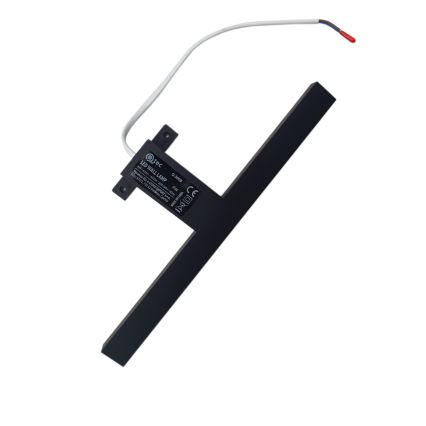 LED Kupatilsko osvetljenje za ogledalo LED/8W/230V 4000K 50 cm IP44 crno