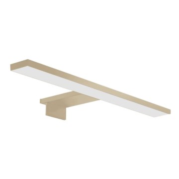 LED kupatilsko osvetljenje za ogledalo LED/8W/230V 4000K 50 cm IP44 mat zlatna