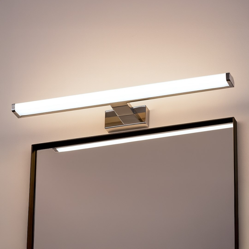 LED kupatilsko osvetljenje za ogledalo MIRORE LED/10W/230V 60 cm IP44 sjajni hrom