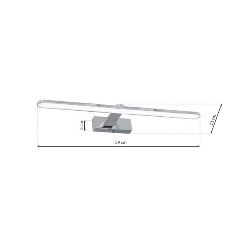 LED kupatilsko osvetljenje za ogledalo SPLASH LED/12W/230V IP44
