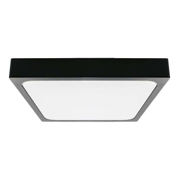 LED kupatilsko plafonsko svetlo LED/30W/230V 3000K IP44 42x42 cm crna