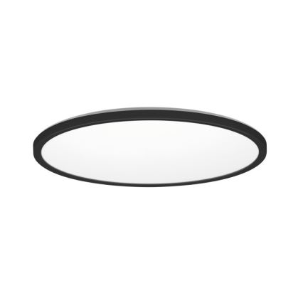 LED plafonsko svetlo za kupatilo NIVERA LED/24W/230V IP54 3000/4000/6000K prečnika 30 cm crno