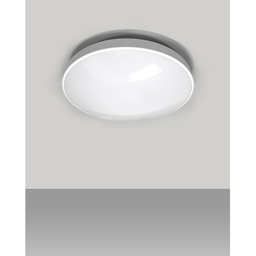 LED kupatilsko stropno svetlo CIRCLE LED/24W/230V 4000K prečnika 37 cm IP44 belo