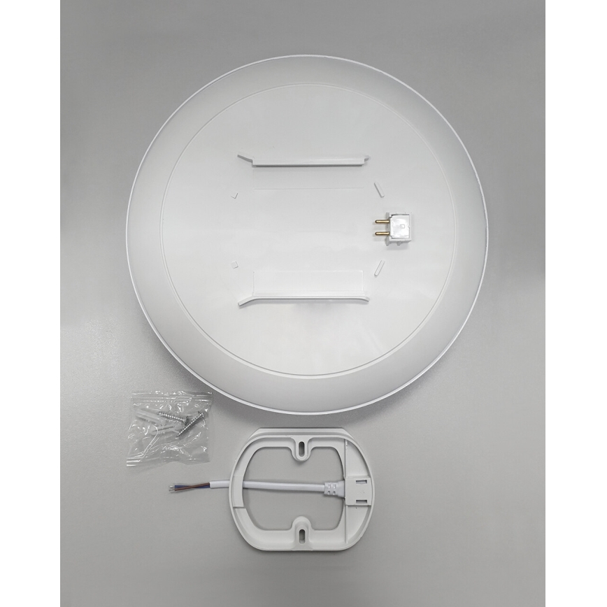 LED kupatilsko stropno svetlo CIRCLE LED/24W/230V 4000K prečnika 37 cm IP44 belo