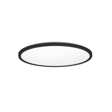LED plafonjera za kupatilo NIVERA LED/12W/230V IP54 3000/4000/6000K prečnik 22,5 cm crna