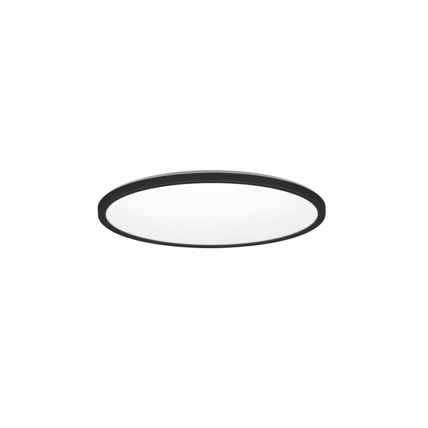 LED plafonjera za kupatilo NIVERA LED/12W/230V IP54 3000/4000/6000K prečnik 22,5 cm crna