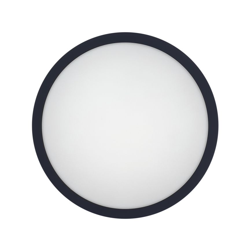 LED kupatilsko plafonsko svetlo sa senzorom ELLÉ LED/24W/230V 3000/4000/6500K prečnik 26 cm IP54 antracit