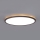 LED kupatilsko svetlo sa senzorom pokreta i sumraka NIVERA LED/12W/230V IP54 3000/4000/6000K prečnik 22,5 cm, crne boje + daljinski upravljač