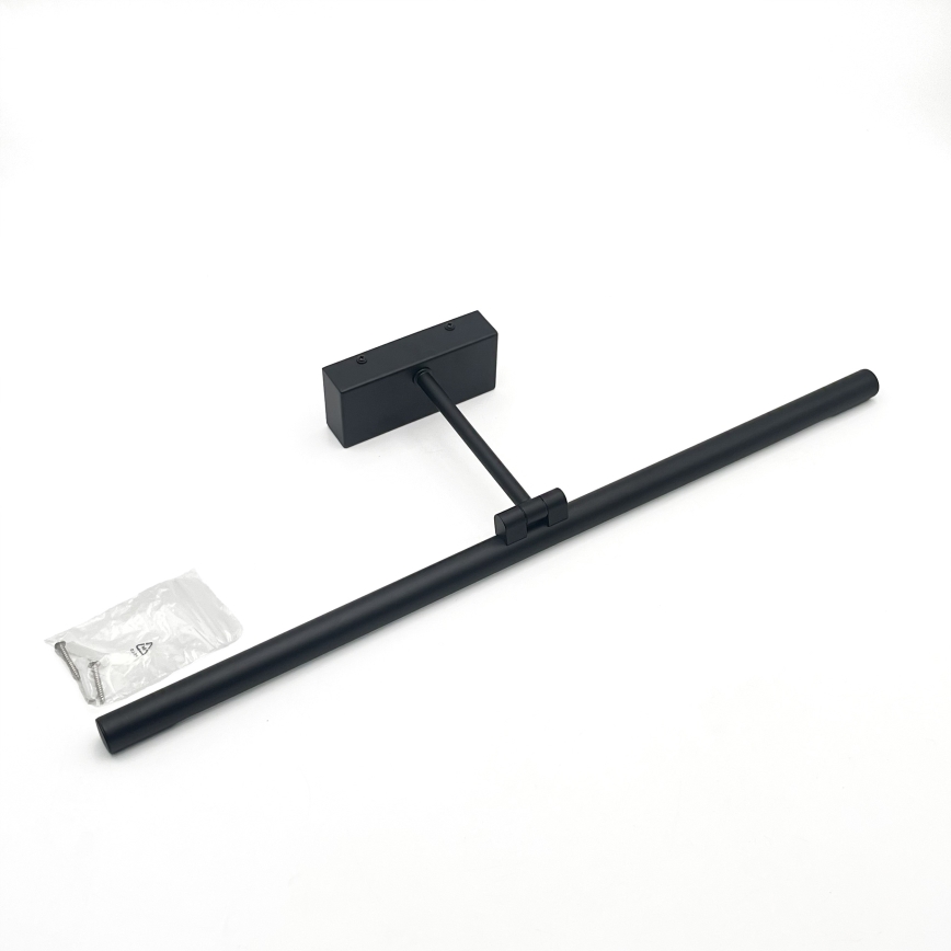 LED kupatilsko svetlo za ogledalo MIRROR, 8W/230V, 4000K, IP44, 60 cm, crno