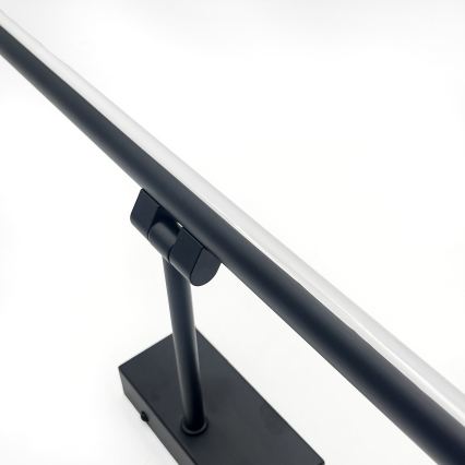 LED kupatilsko svetlo za ogledalo MIRROR, 8W/230V, 4000K, IP44, 60 cm, crno