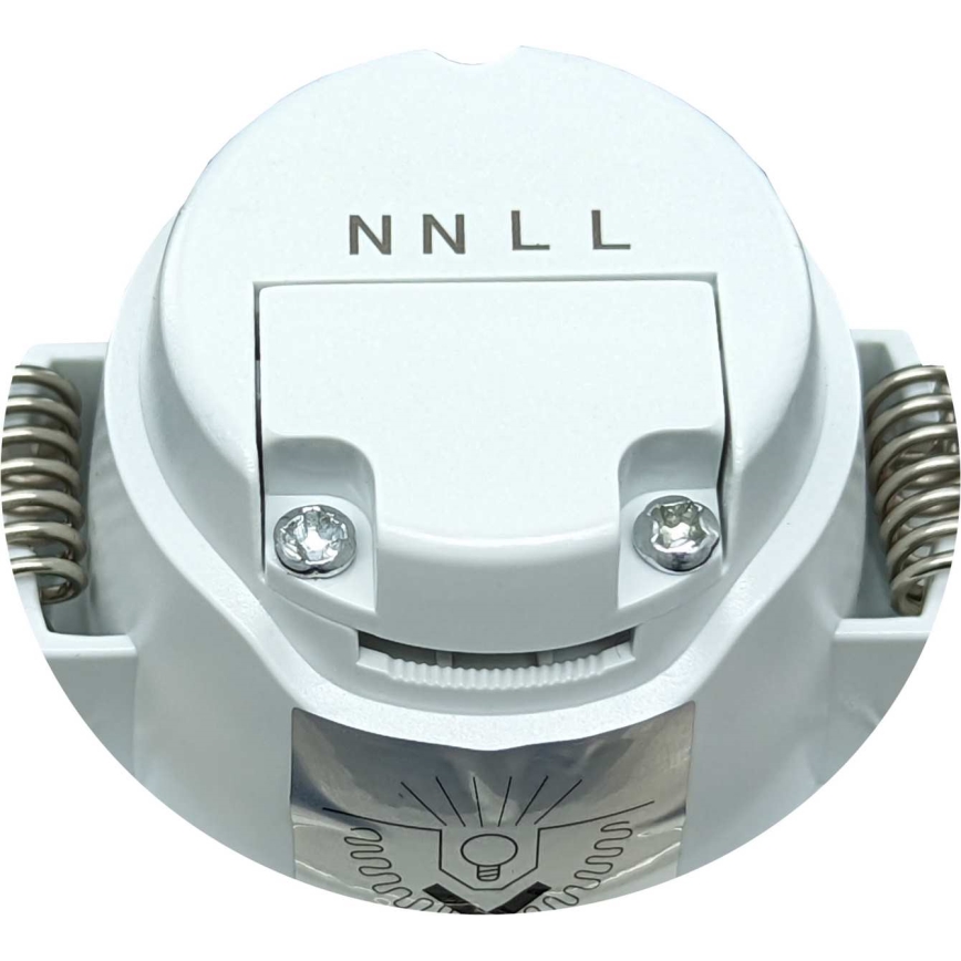 LED Kupatilsko ugradno svetlo BONO LED/5W/230V 3000K IP65 bela
